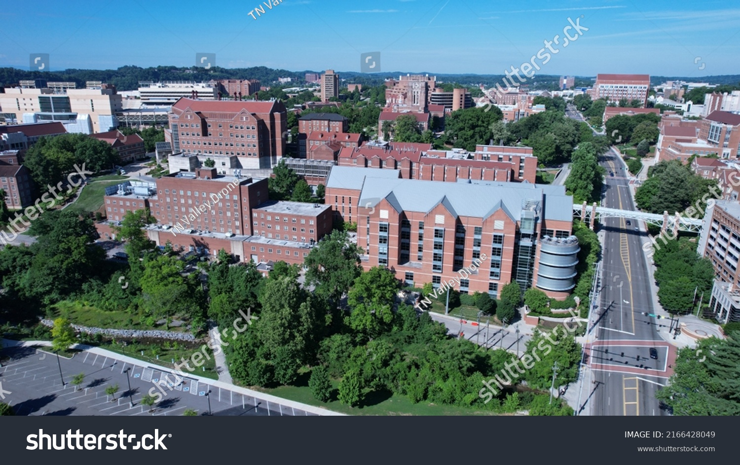 Church Sunsphere Downtown Knoxville Tn Stock Photo 2166428049 ...