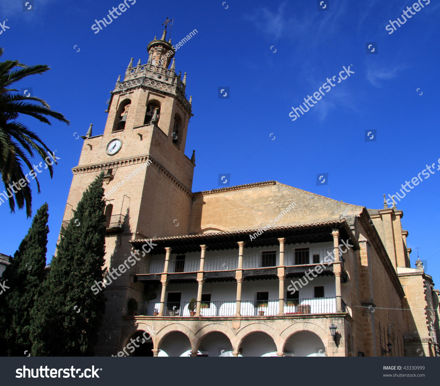 Church Ronda Spain Stock Photo 43330999 - Shutterstock
