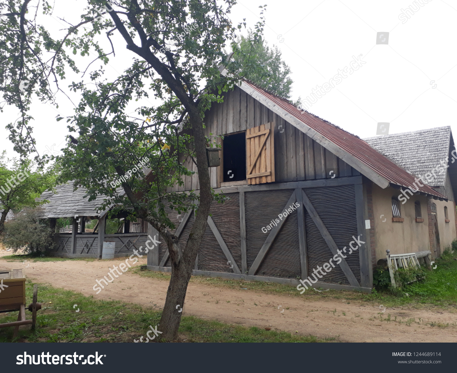 Cinevilla Latvia 29 July 2018 Decoration Stock Photo Edit Now