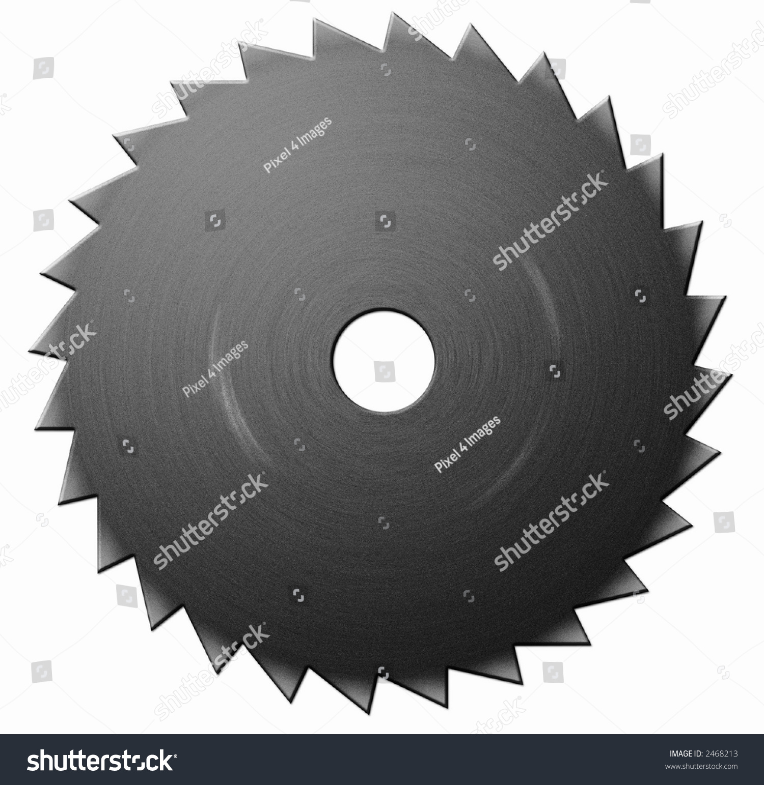 Circular Saw Blade Illustration - 2468213 : Shutterstock