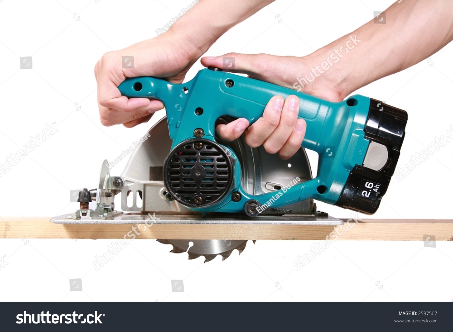 Circular Saw Isolated On White Stock Photo 2537507 | Shutterstock