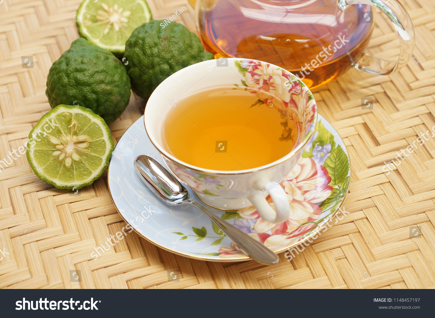 Citrus Bergamot Citrus Bergamot Tea Stock Photo Edit Now 1148457197