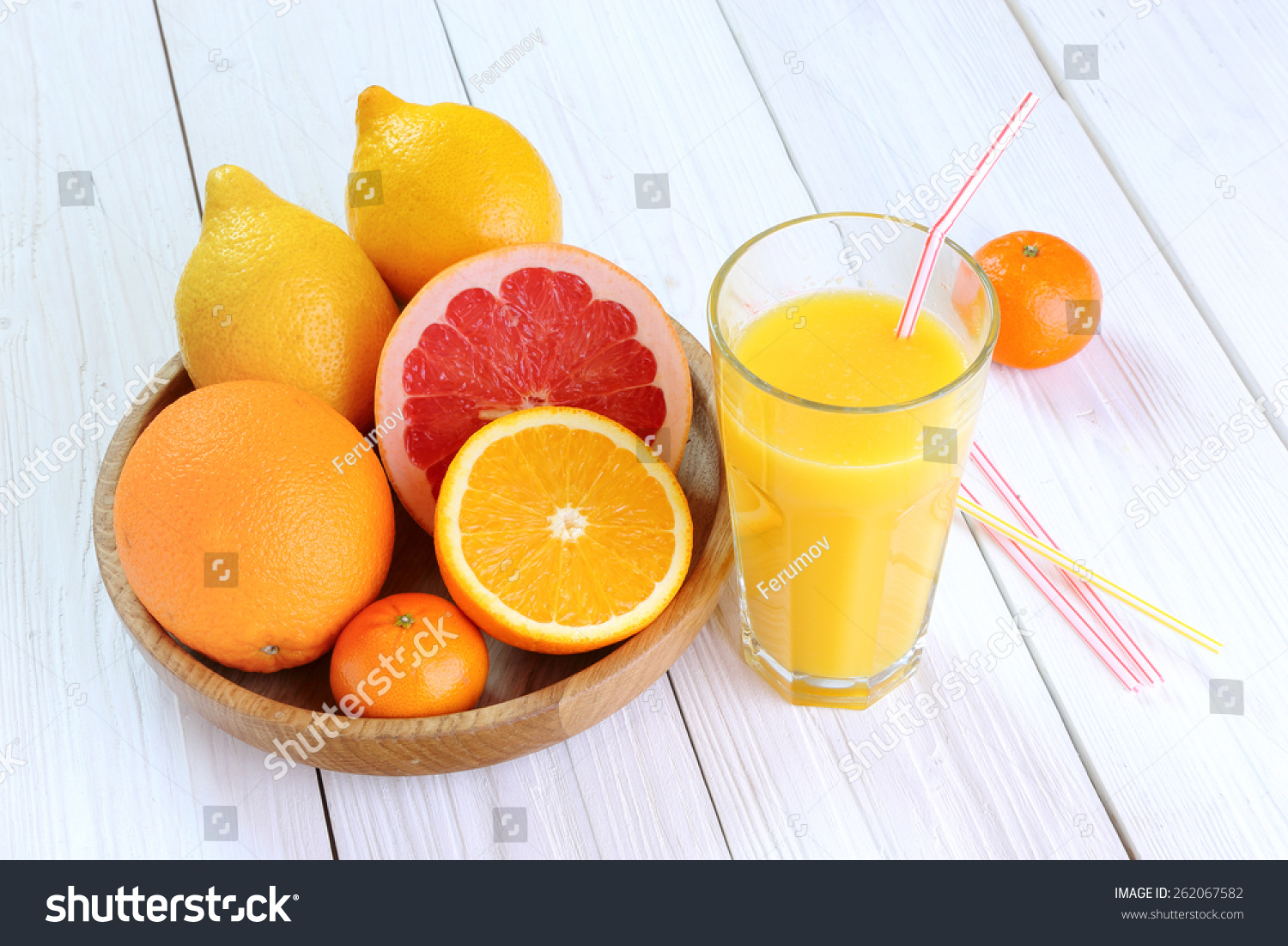 Citrus Fruits Oranges Lemons Tangerines Grapefruit Stock Photo Edit Now