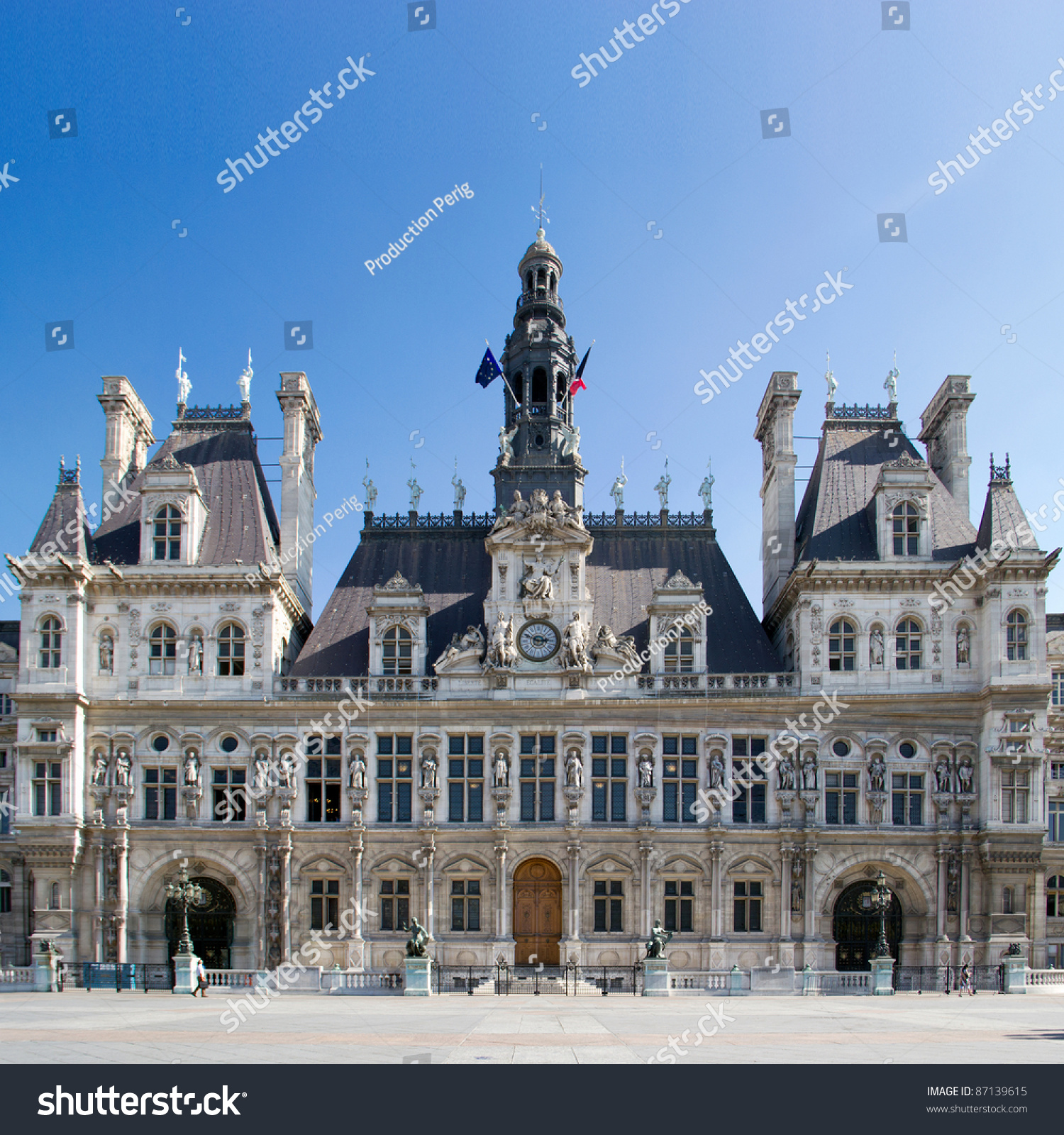 City hall of Paris - France