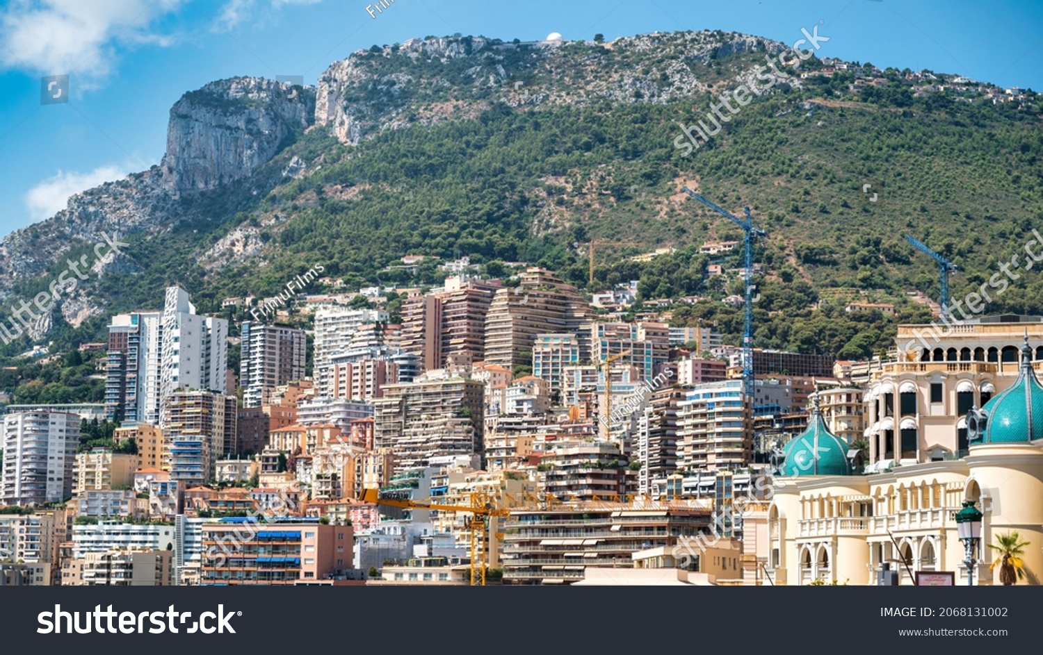 Cityscape Monaco Multiple Buildings Made Traditional Stock Photo ...