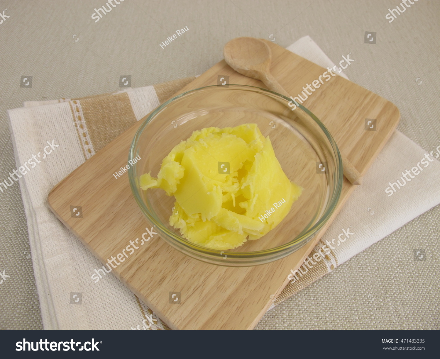 Clarified Butter Room Temperature Stock Photo Edit Now