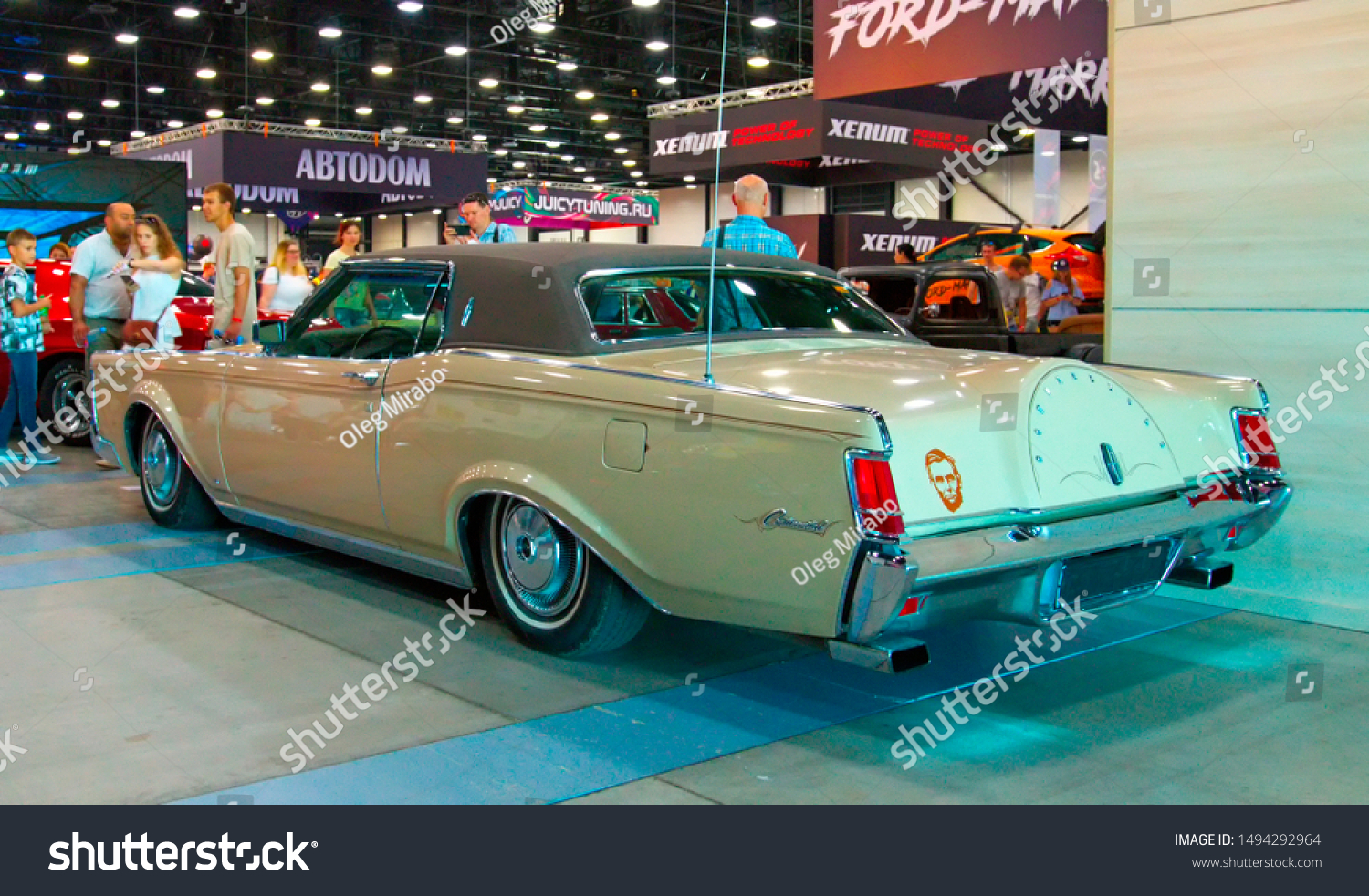 Classic American Lincoln Continental On Royal Stock Photo Edit Now