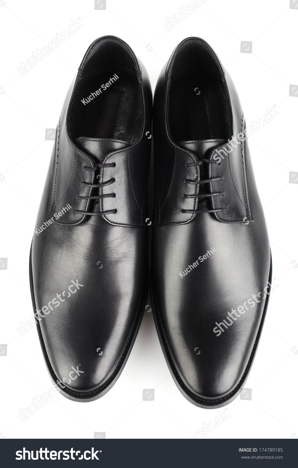 classic black brogues