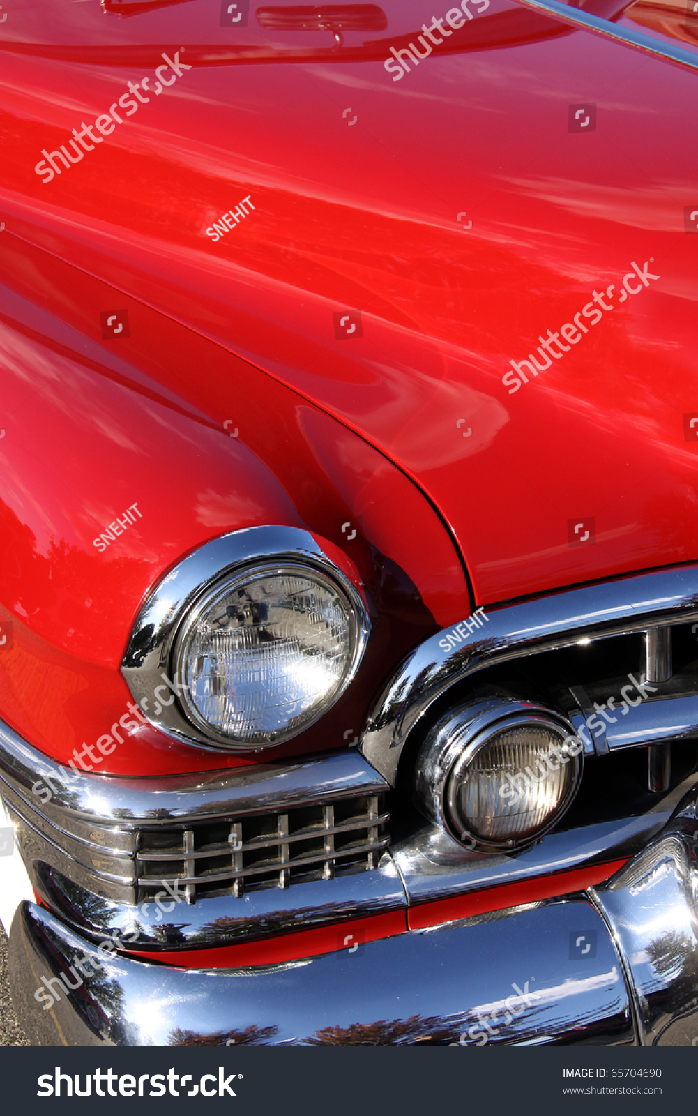 Classic Car Close Shot Front Right Stock Photo 65704690 - Shutterstock