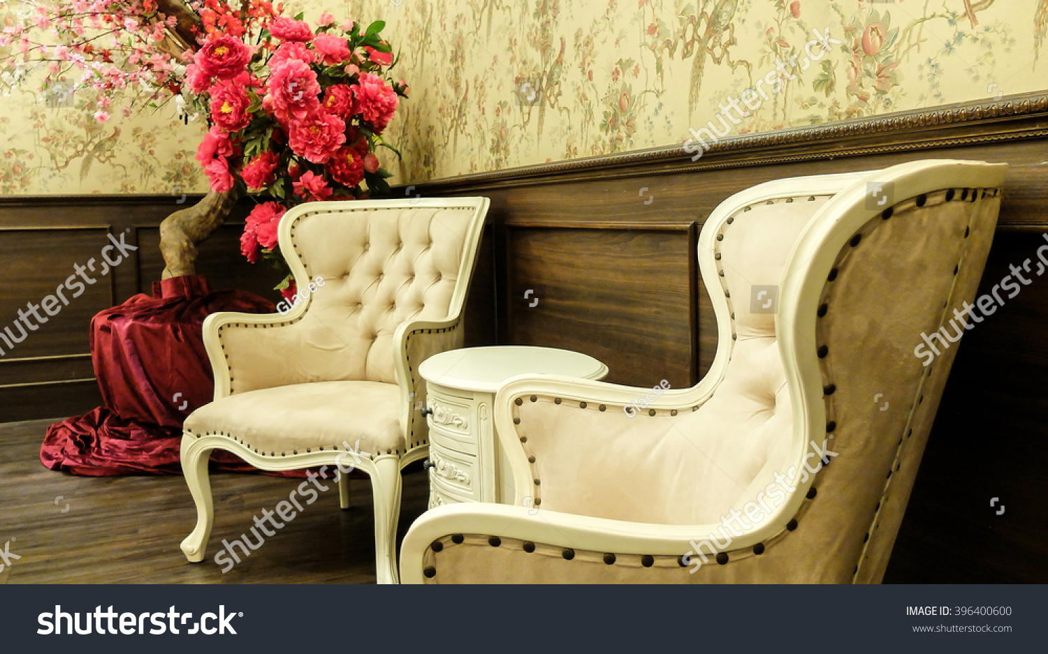 Classic Chinese Vintage Style Table Leather Stock Photo Edit Now 396400600