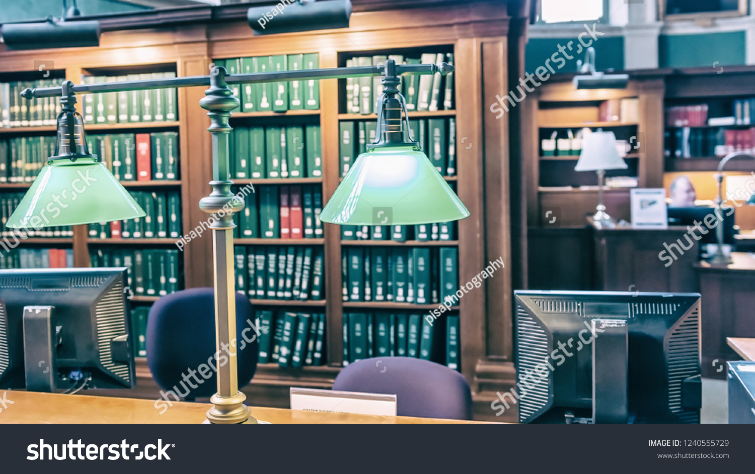 Classic Old Reading Room Stock Image Download Now