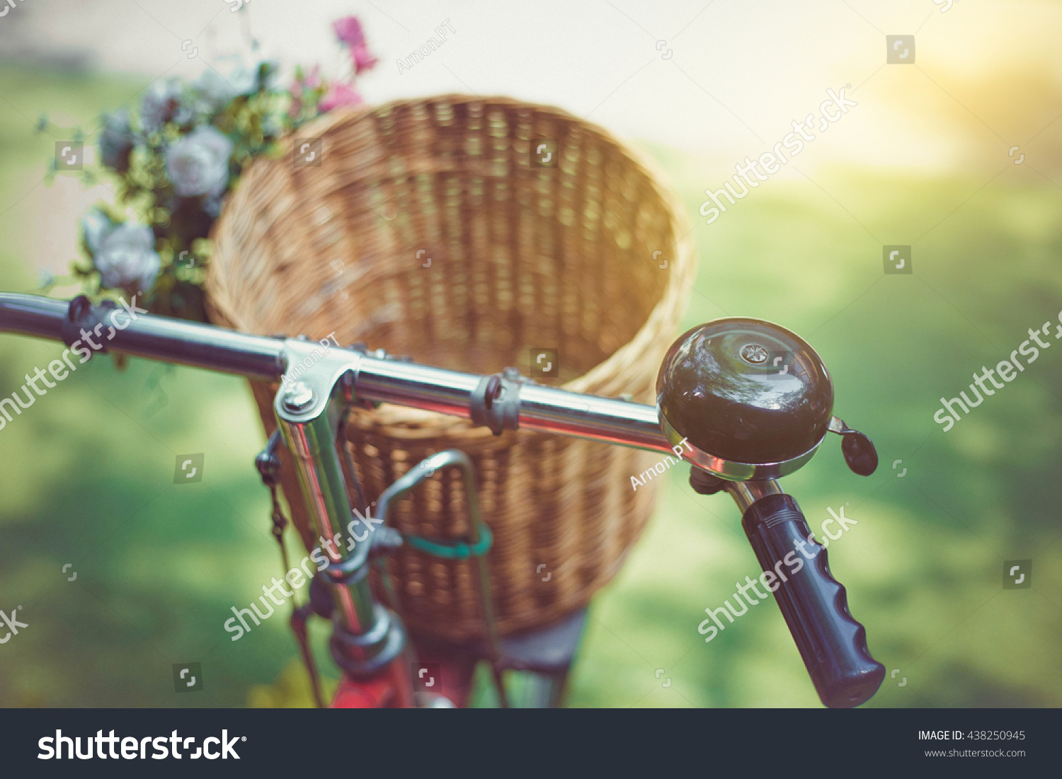 vintage style bicycle handlebars