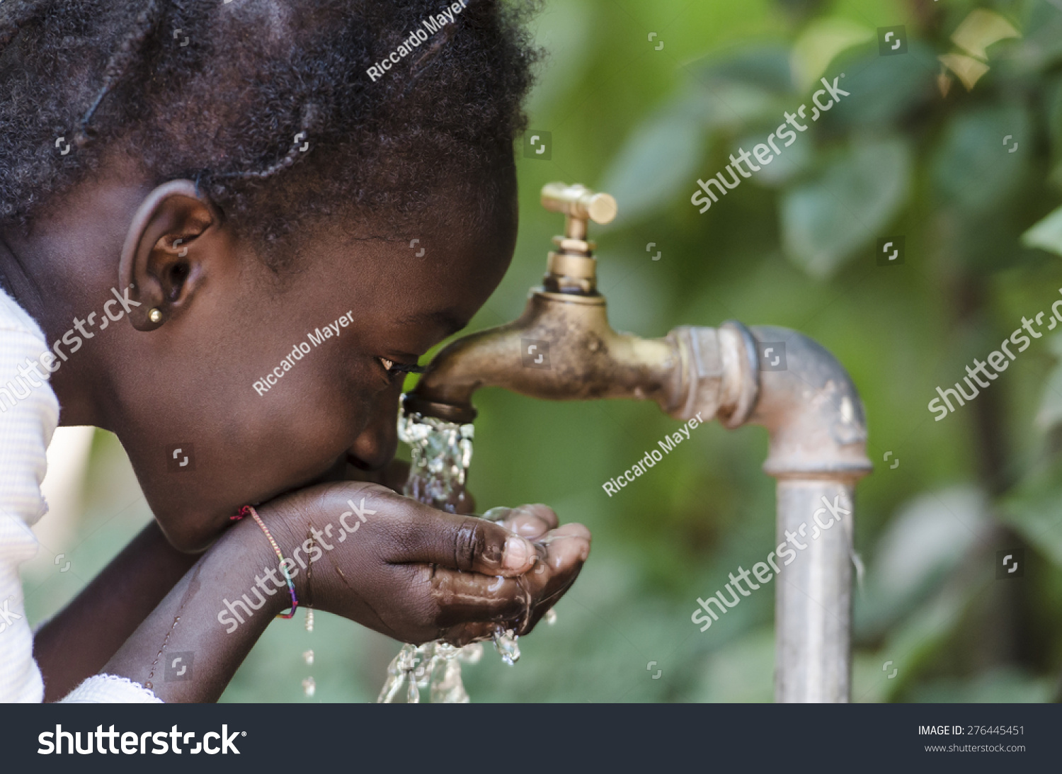 Clean Fresh Water Scarcity Symbol Black Stock Photo 276445451 ...