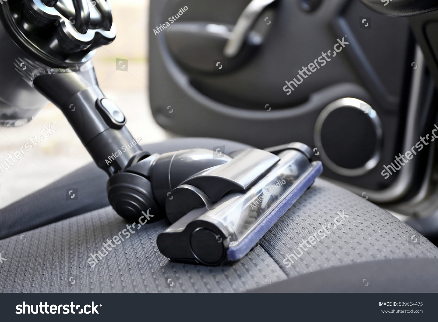 Cleaning Car Seat Vacuum Cleaner Stock Photo (Edit Now) 539664475