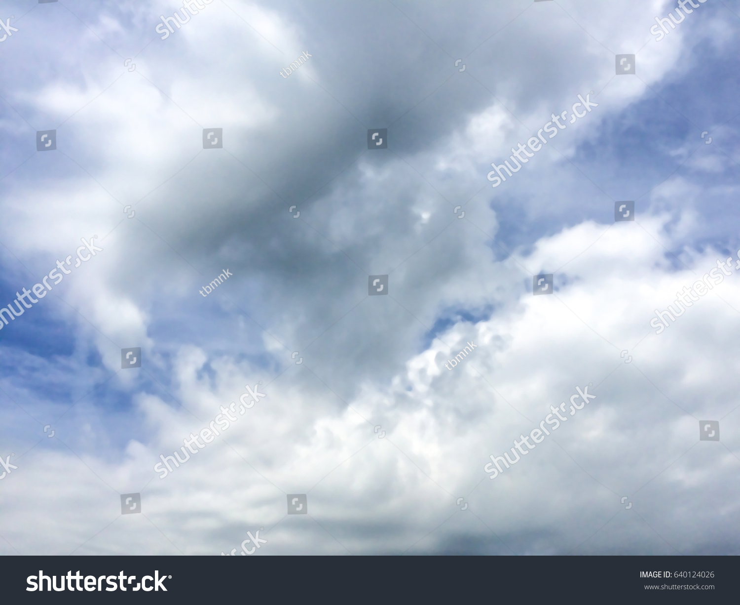 Clear Blue Sky White Clouds Wallpaper Stock Photo Edit Now