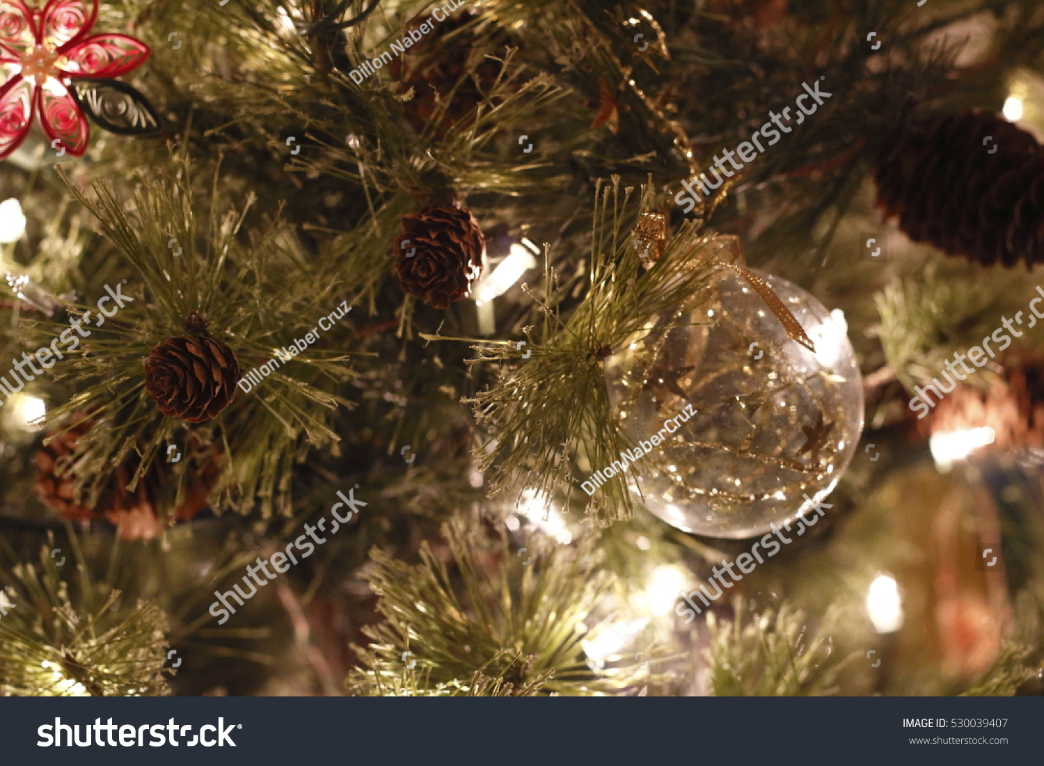 glass ball christmas tree