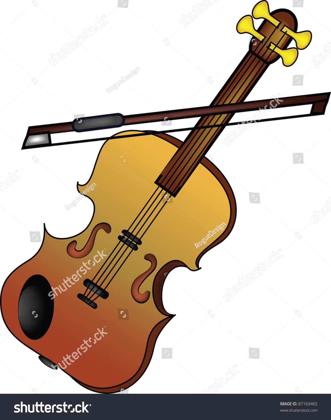 violin clip arts