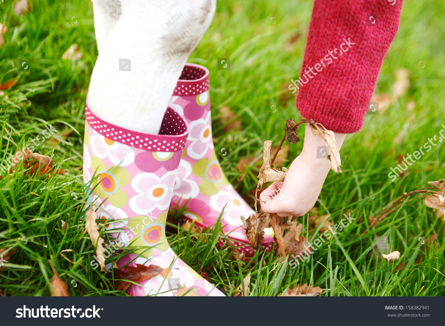 Close Detail Little Girl Legs Wearing Stock Photo 158382941 | Shutterstock