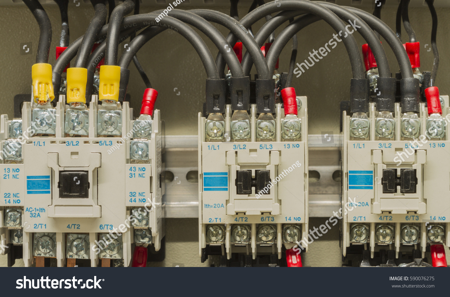 Control box fuses wiring library sprinkler control box fuse close up electrical wiring with fuses and contactors, control box of machine