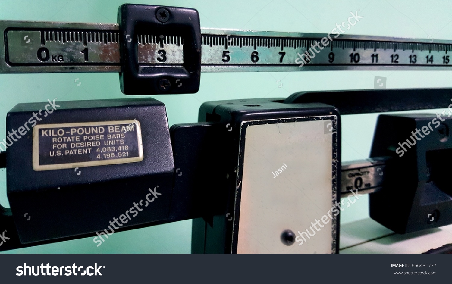 close image on manual scale weight stock photo edit now 666431737 weight and measurment