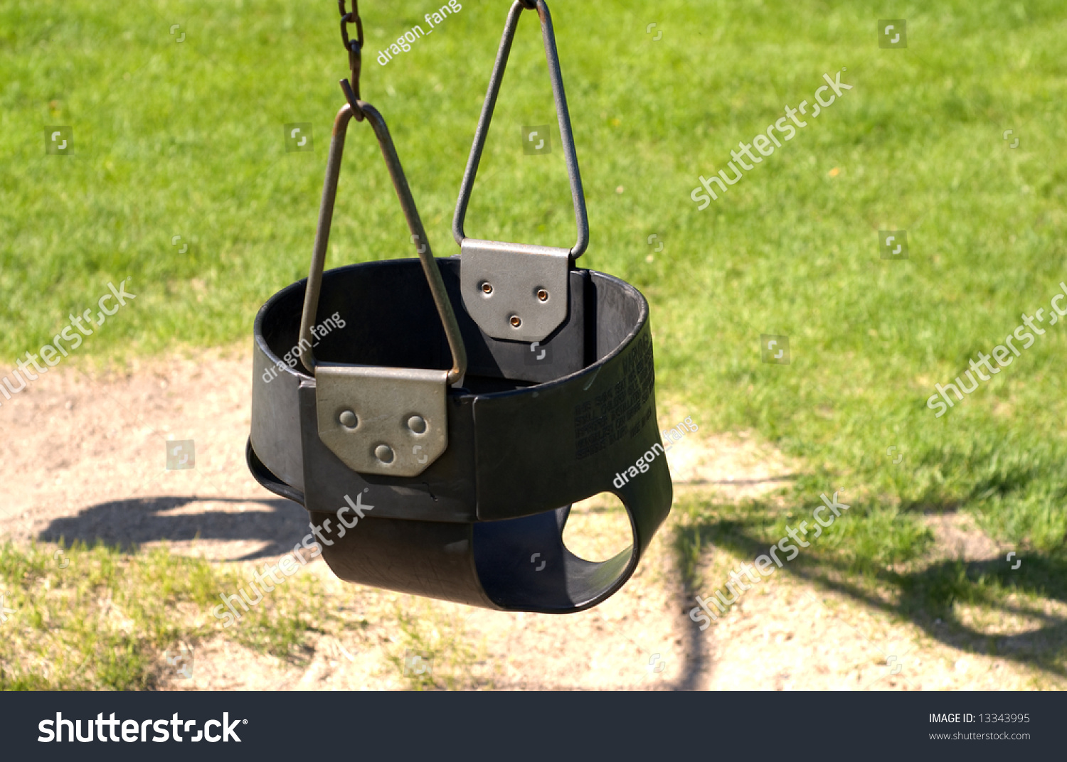 black baby swing