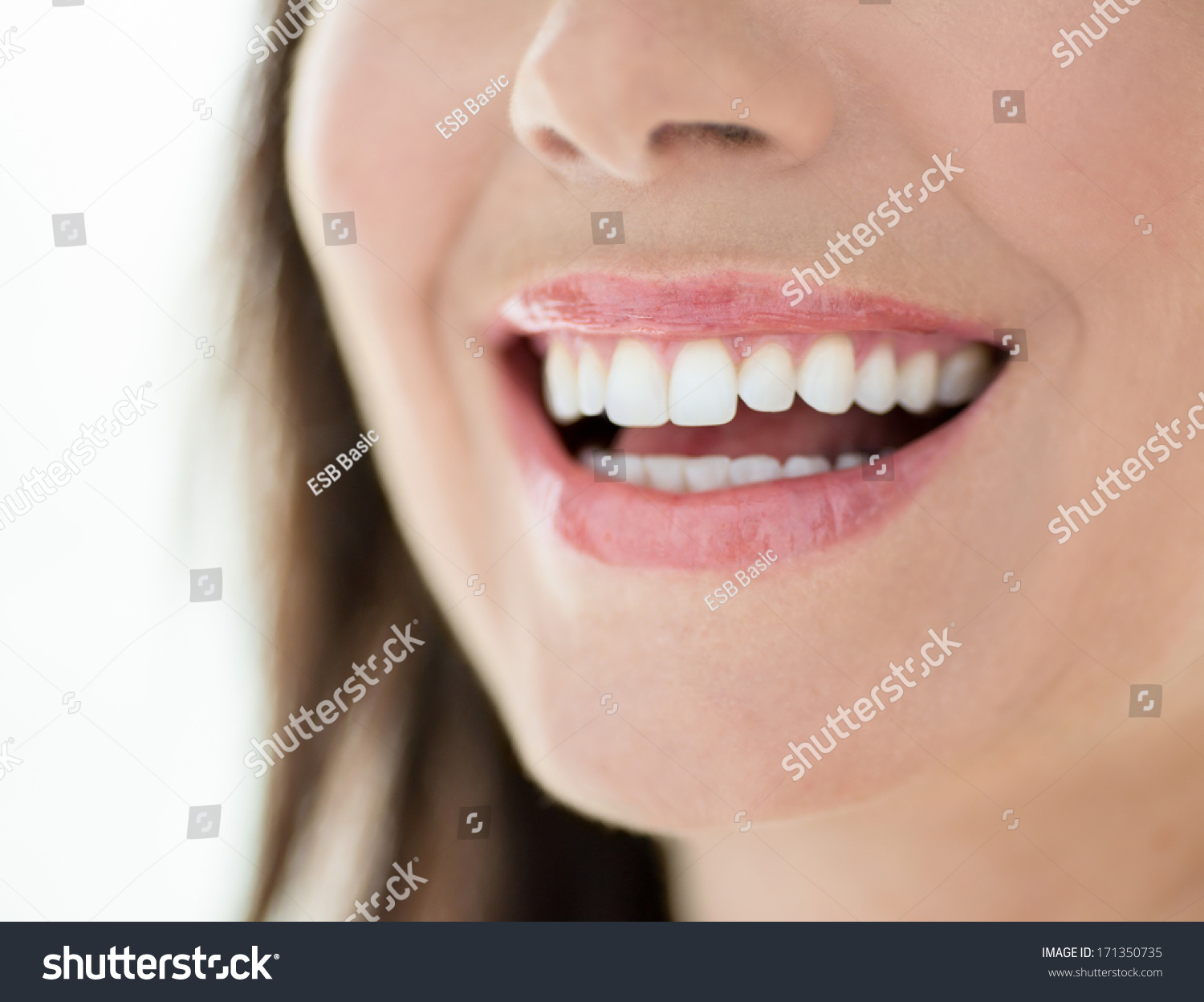 Close Up Of A Perfect Smile Stock Photo 171350735 : Shutterstock