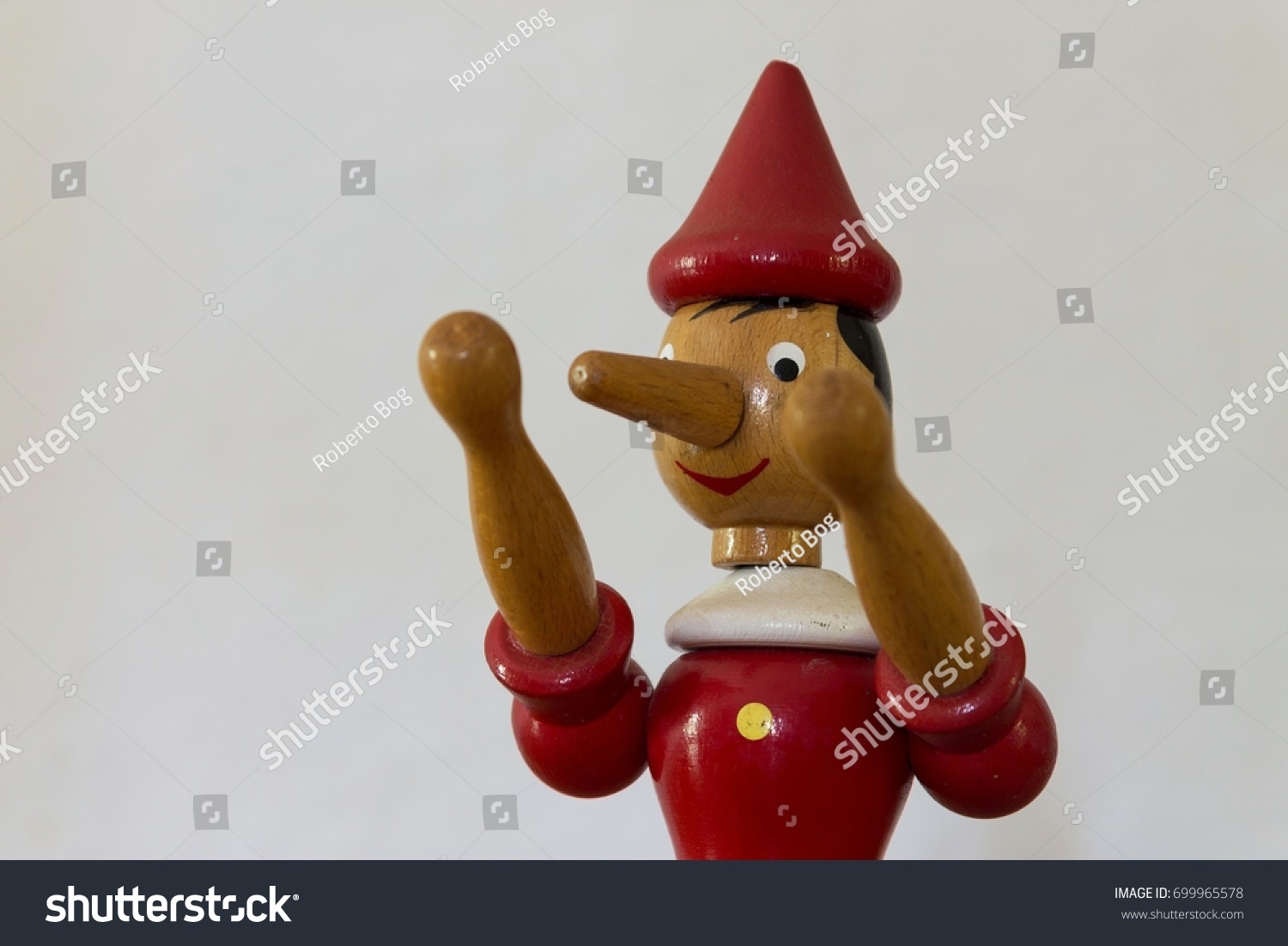 old pinocchio doll