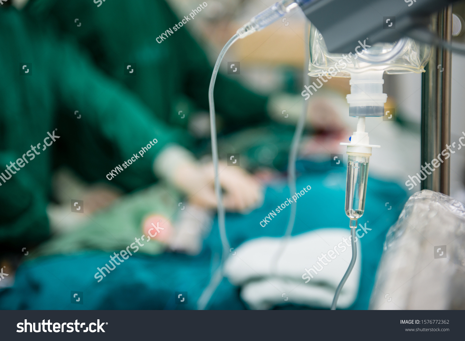 Close Iv Fluid Intravenous Drop Saline Stock Photo 1576772362 ...