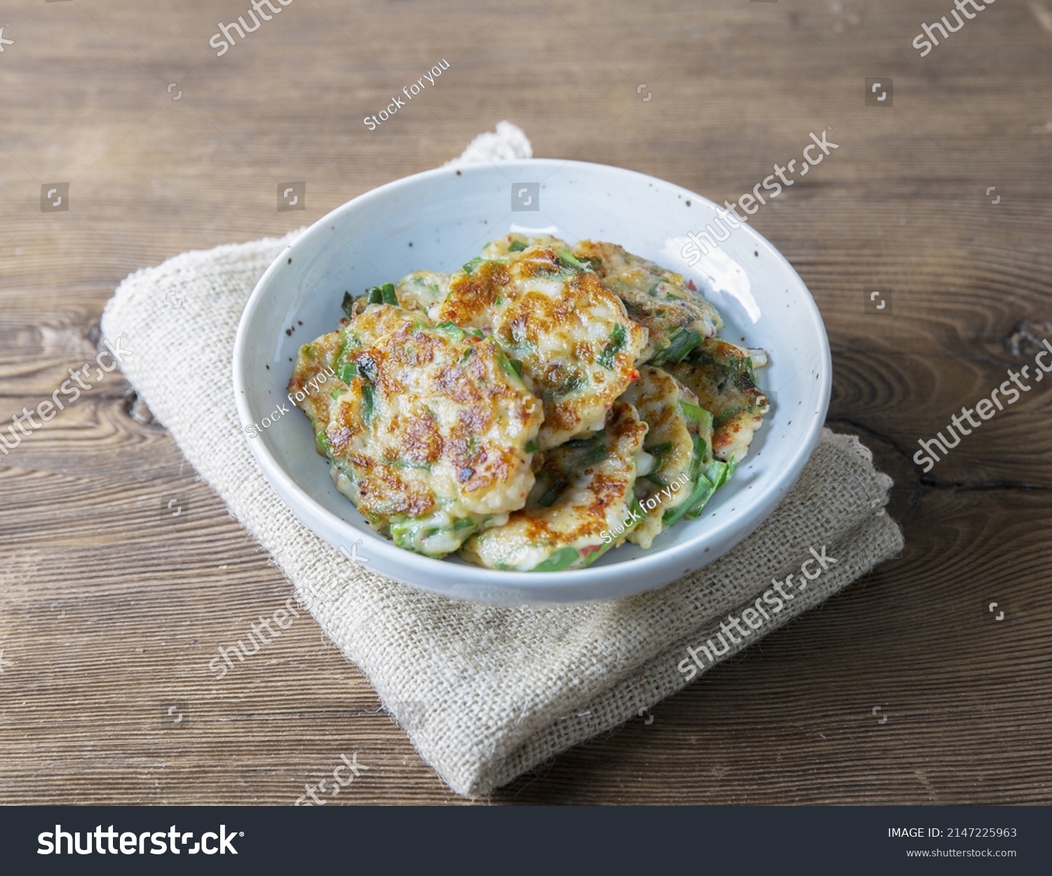 Closeup Korean Food Haemul Jeonseafood Pancake Stock Photo 2147225963 ...