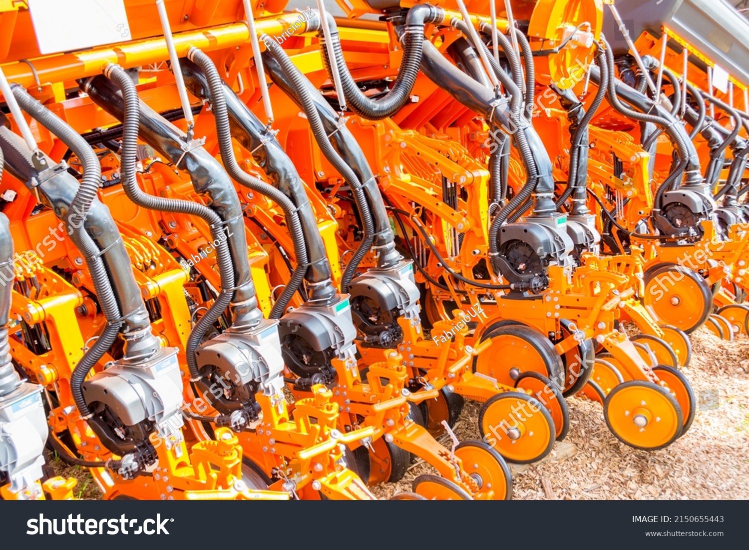 Close Modern Planter Machine Stock Photo 2150655443 | Shutterstock