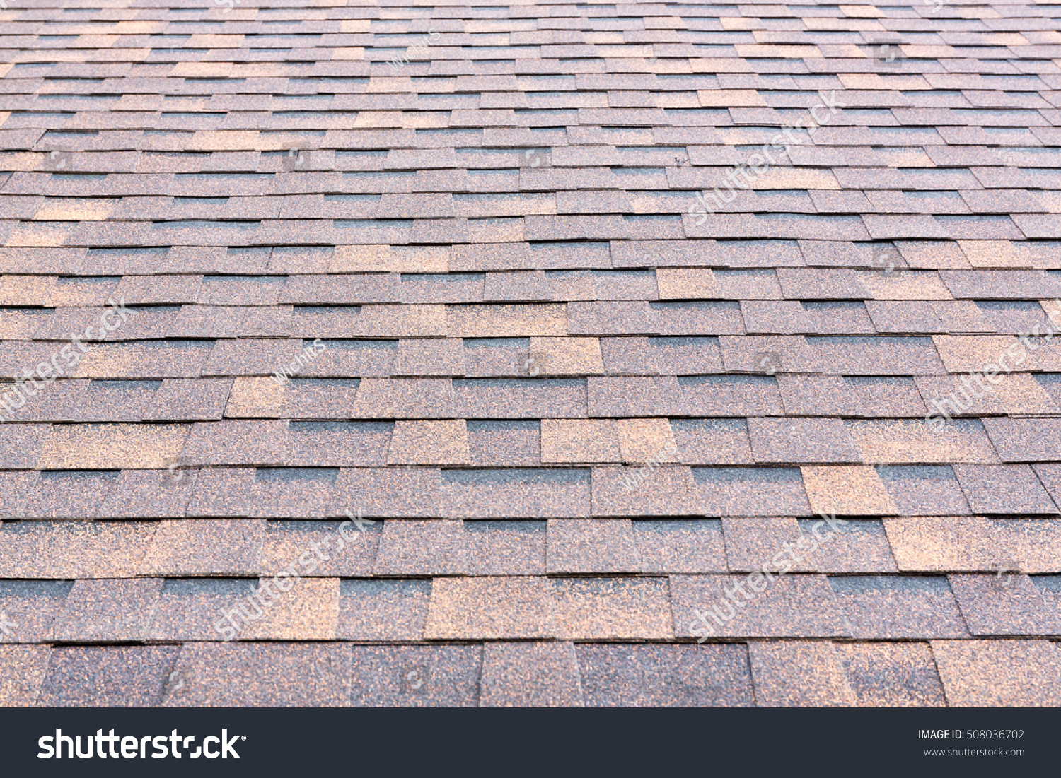 Close New Rubber Roof Tiles Stock Photo Edit Now 508036702