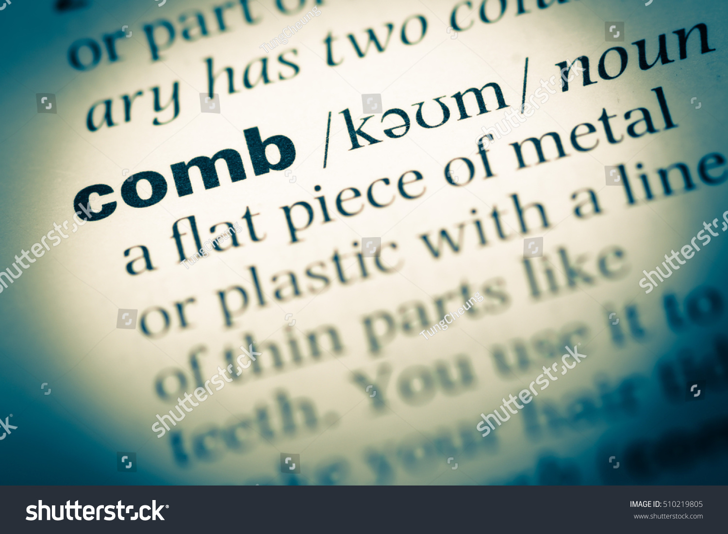 comb dictionary