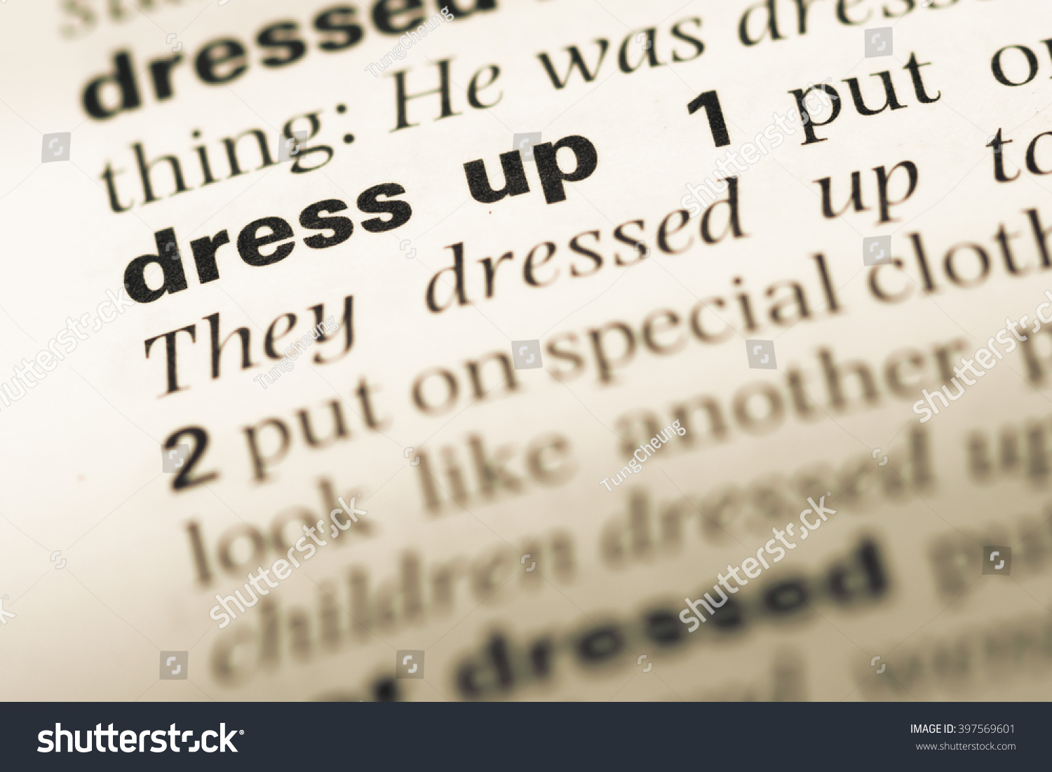 Close Old English Dictionary Page Word Stock Photo Edit Now