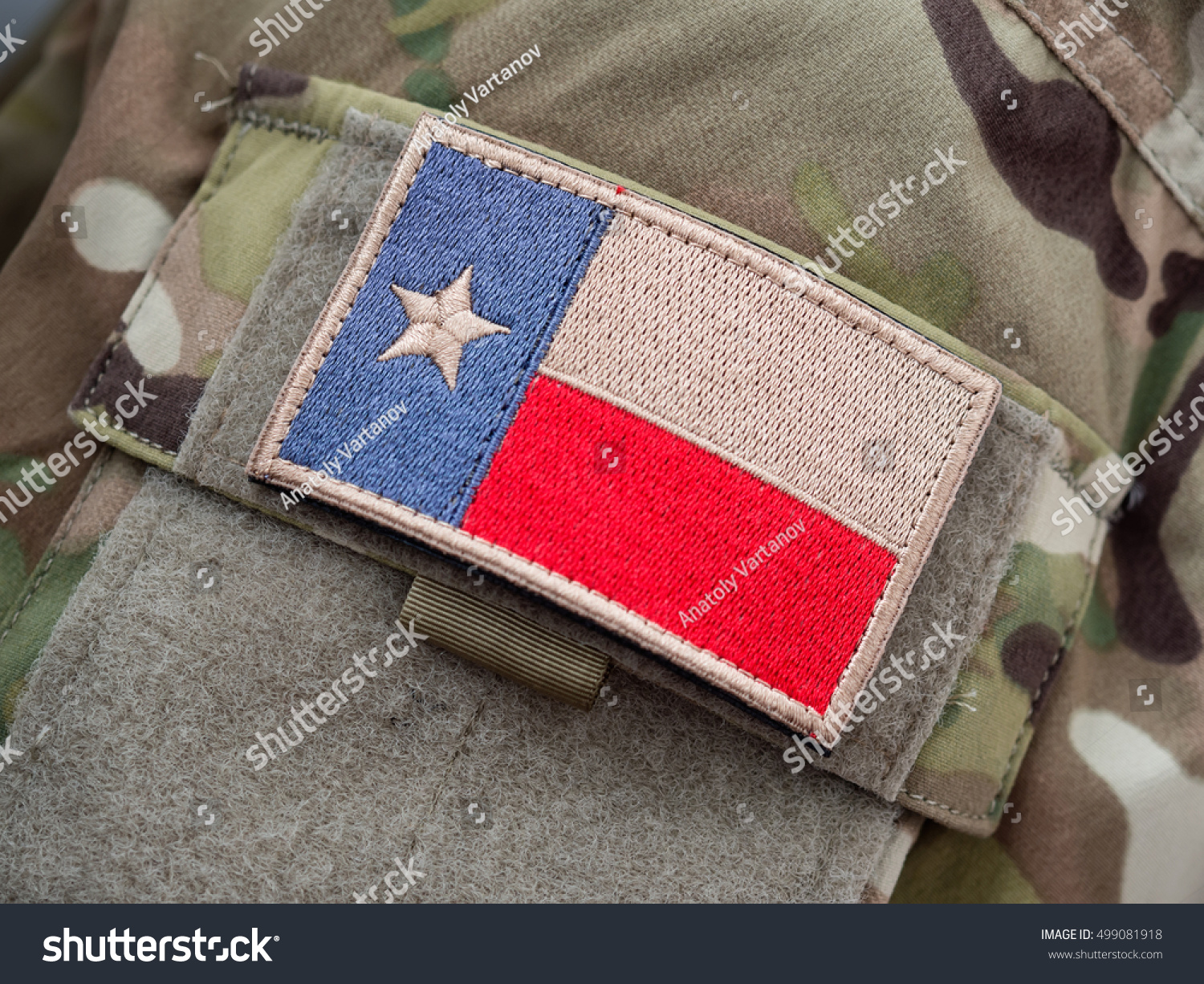 texas flag patch