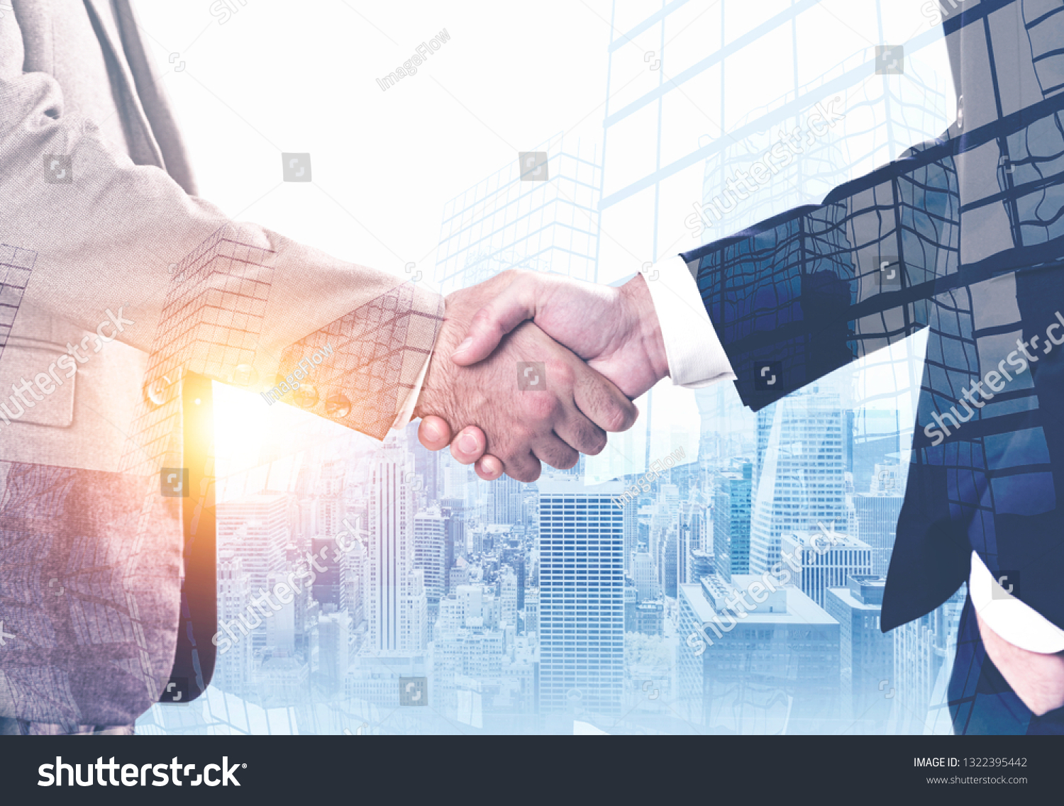 Close Two Unrecognizable Businessmen Shaking Hands Stock Photo Shutterstock