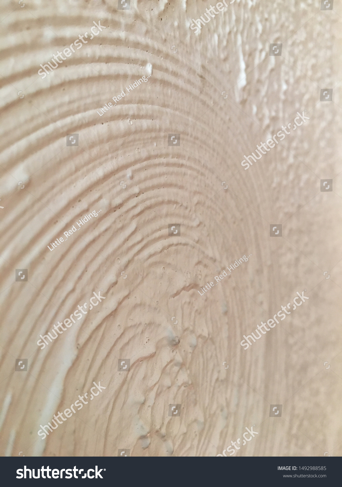 Close Vintage Artex Wall Ceiling Texturised Stock Photo Edit Now