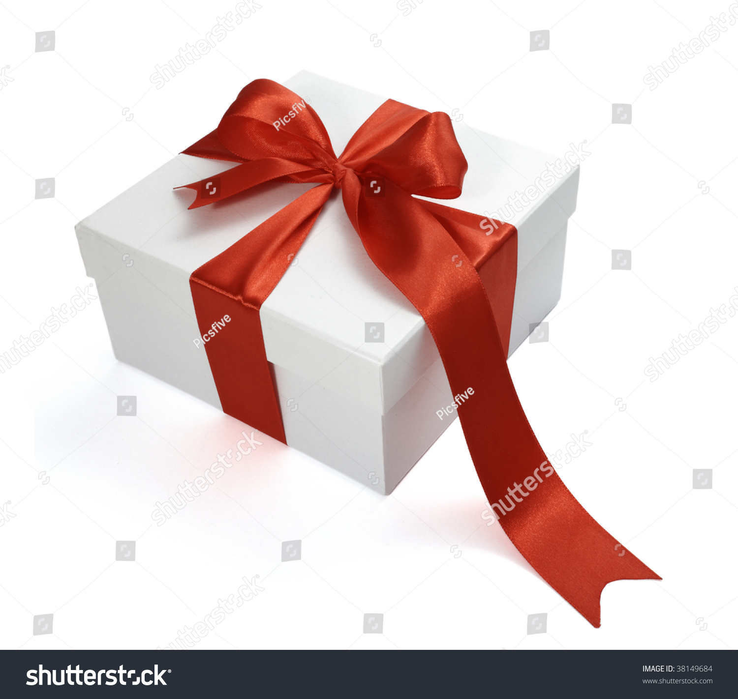 white present ribbon