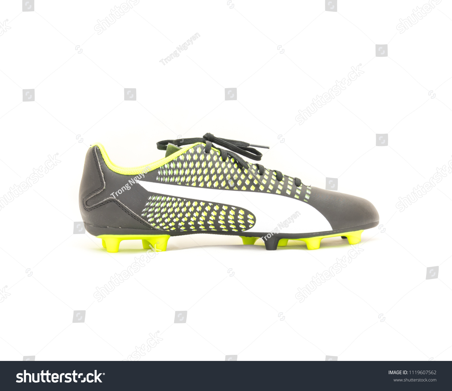 Unbranded Football Shoes Stock Photo 