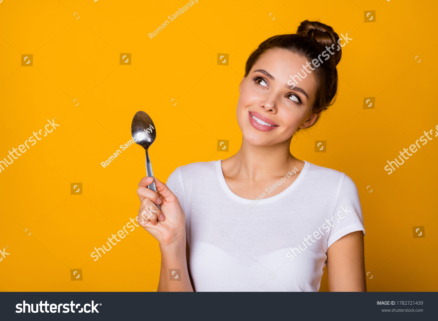 Girl With The Yellow Spoon