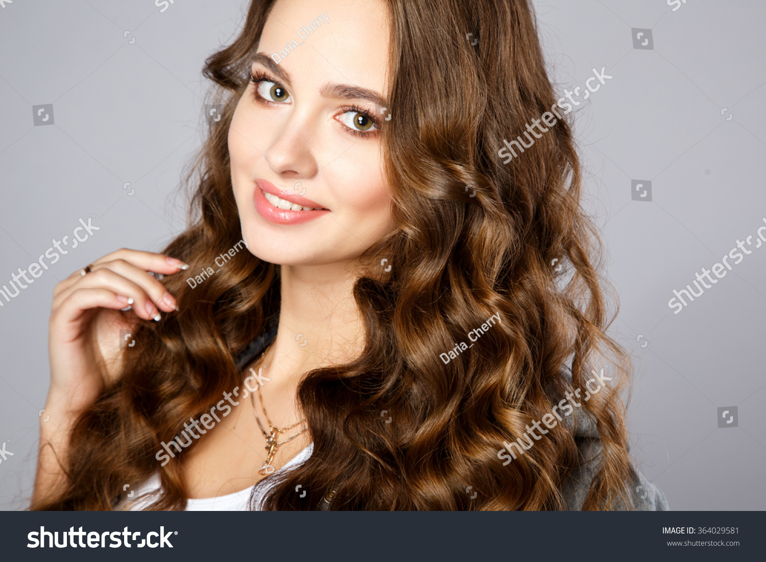 Closeup Portrait Beautiful Young Woman Gorgeous库存照片364029581 Shutterstock