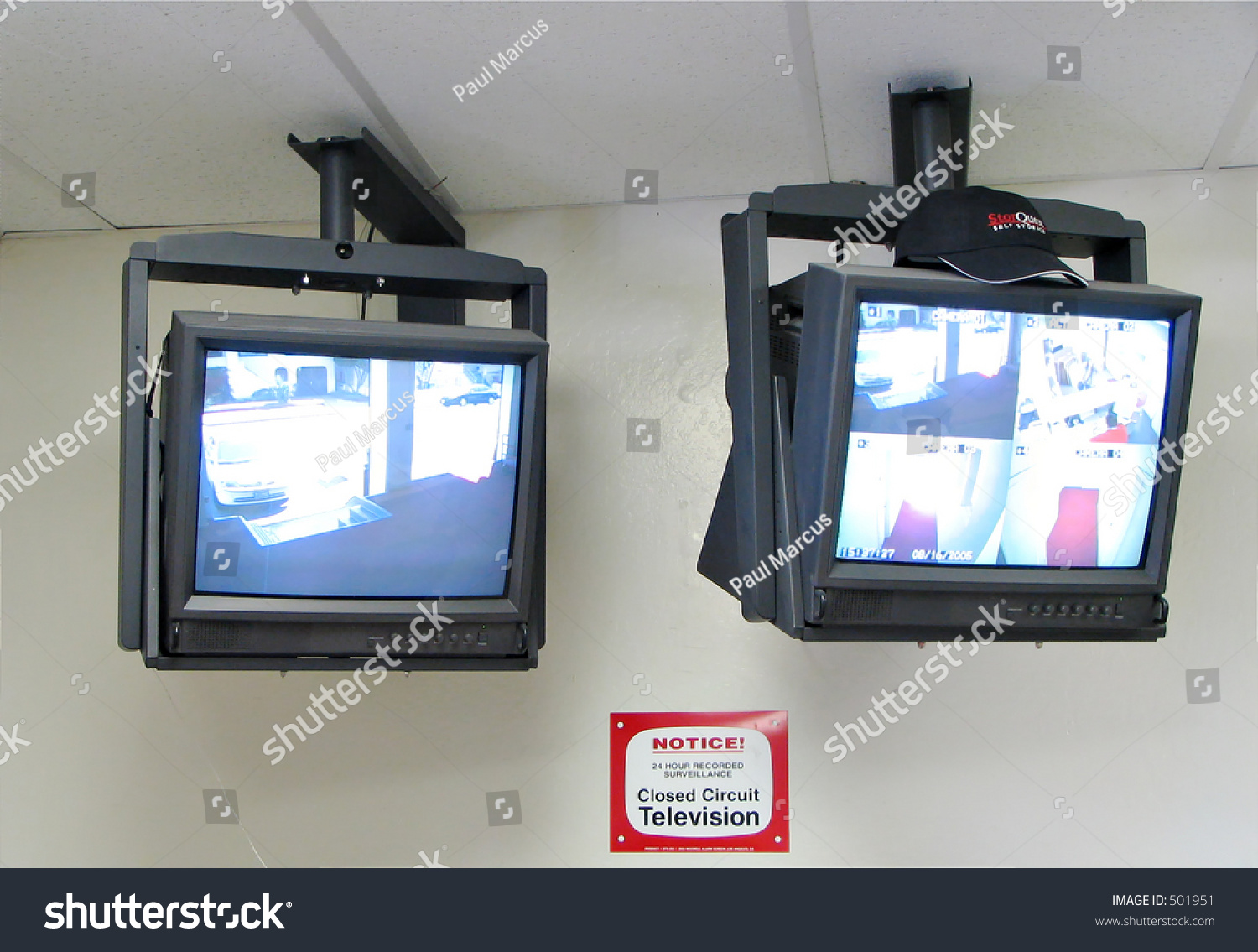 Closedcircuit Television Monitor Stock Photo 501951 - Shutterstock