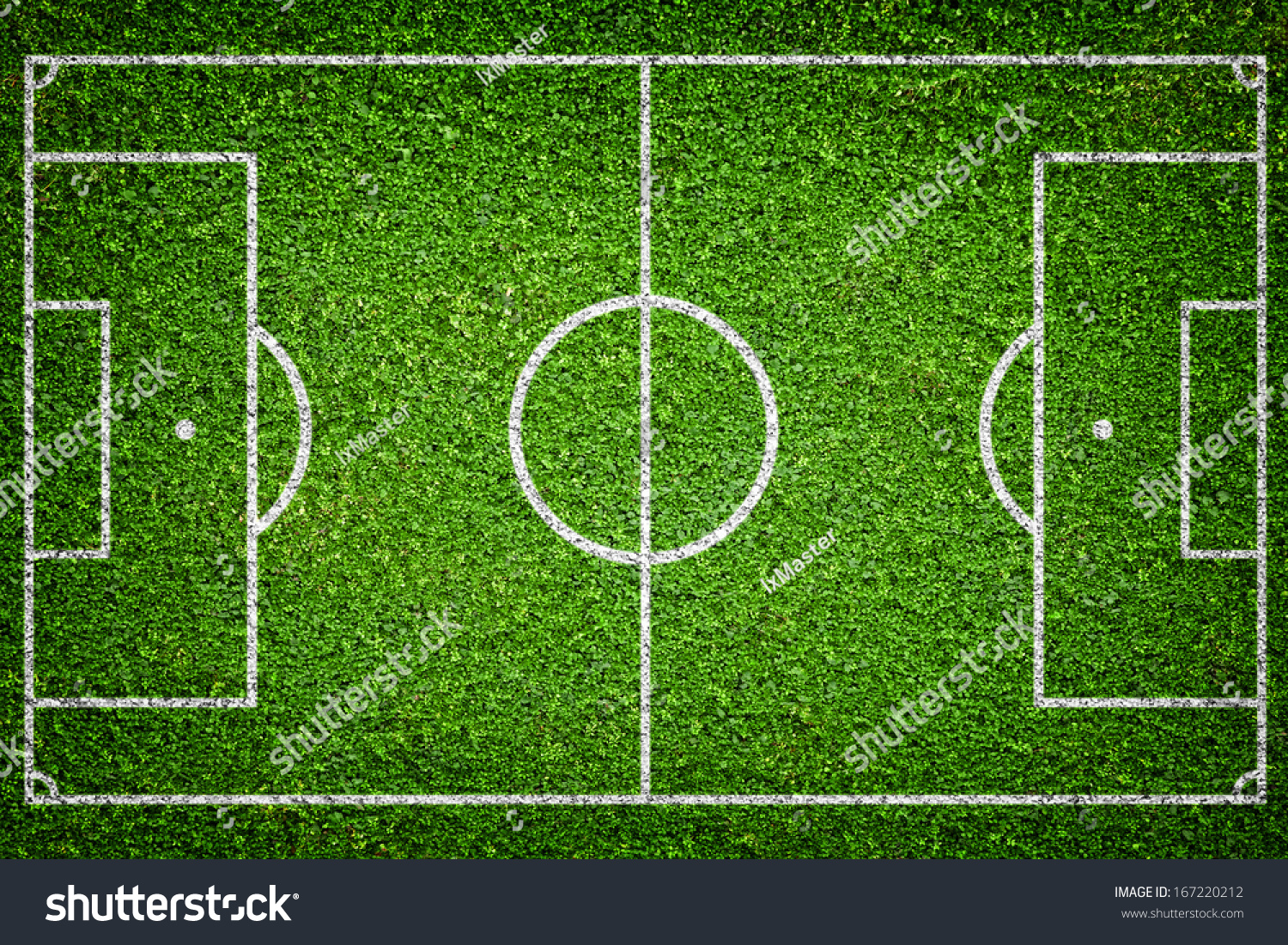 Closeup Image Of Natural Green Grass Soccer Field Stock Photo 167220212 ...