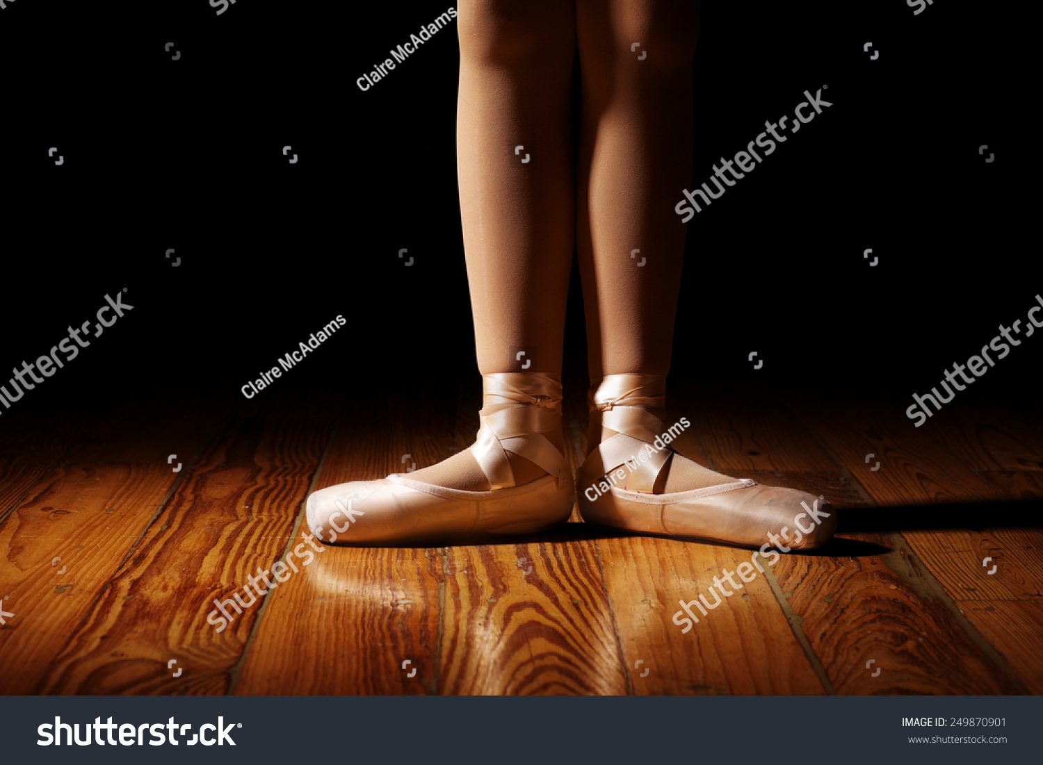first ballerina on pointe