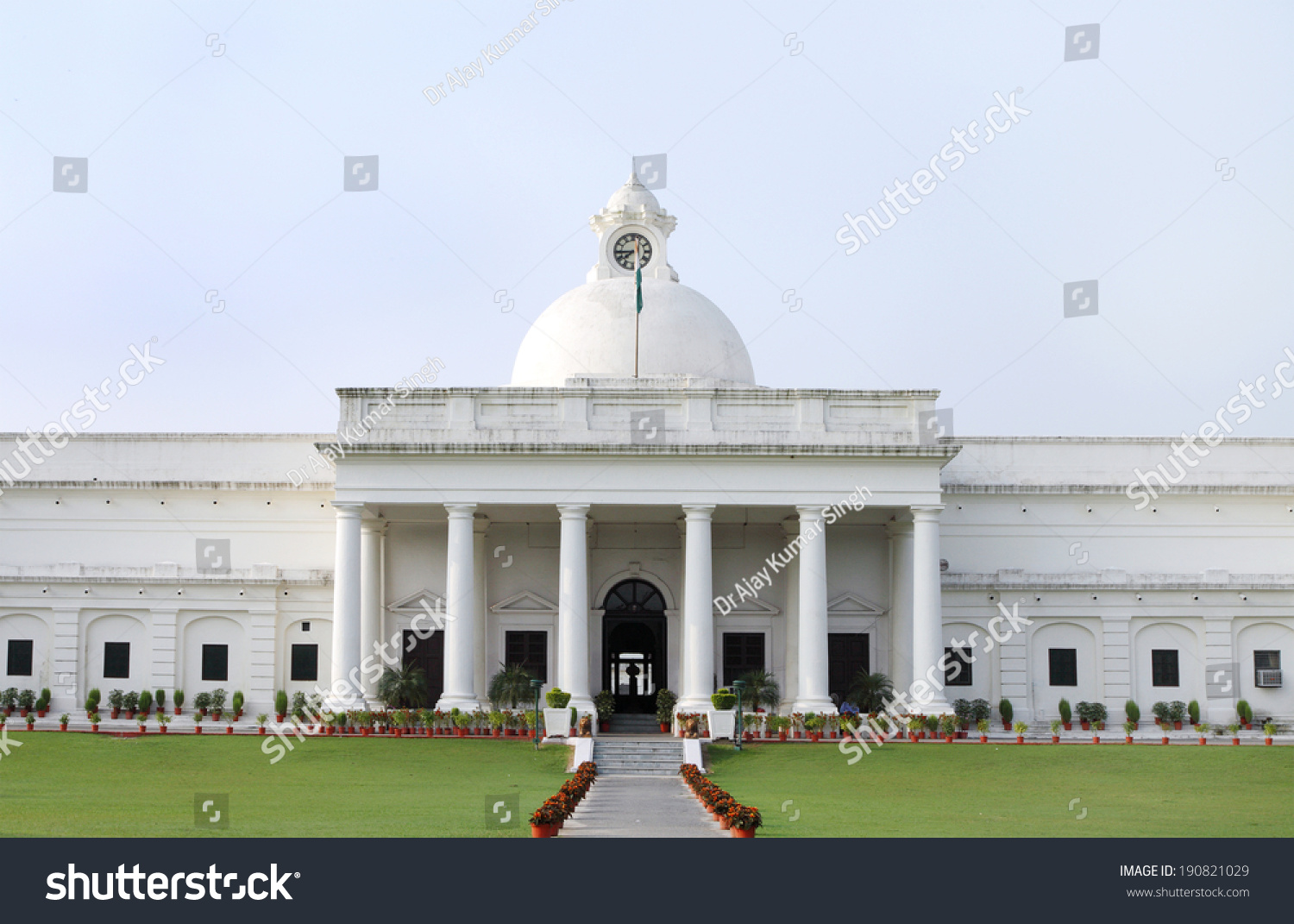 Closeup Ancient Administrative Building Iit Roorkee Stock Photo (Edit ...