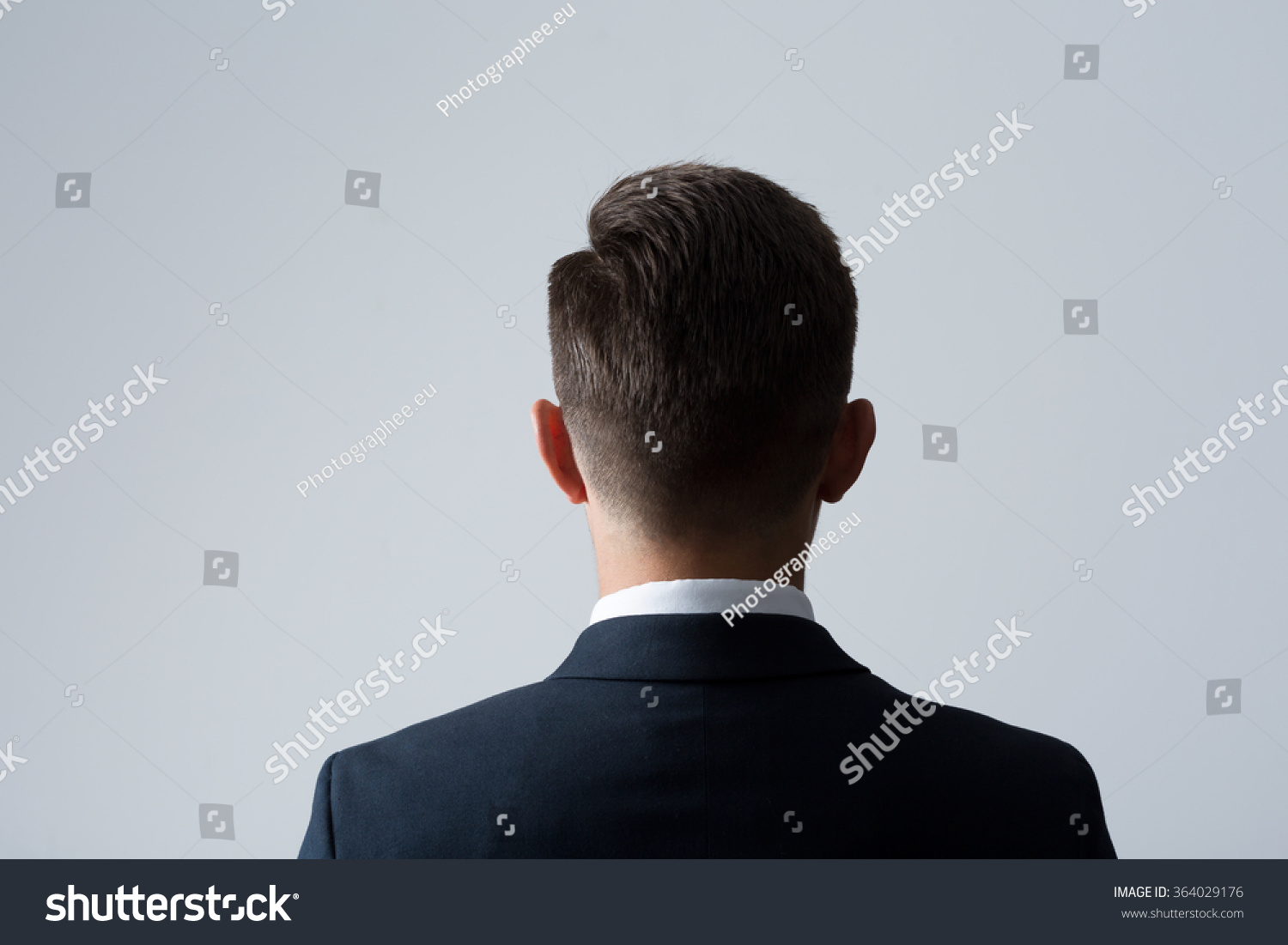 Closeup Back Young Mans Head 스톡 사진지금 편집 364029176 Shutterstock