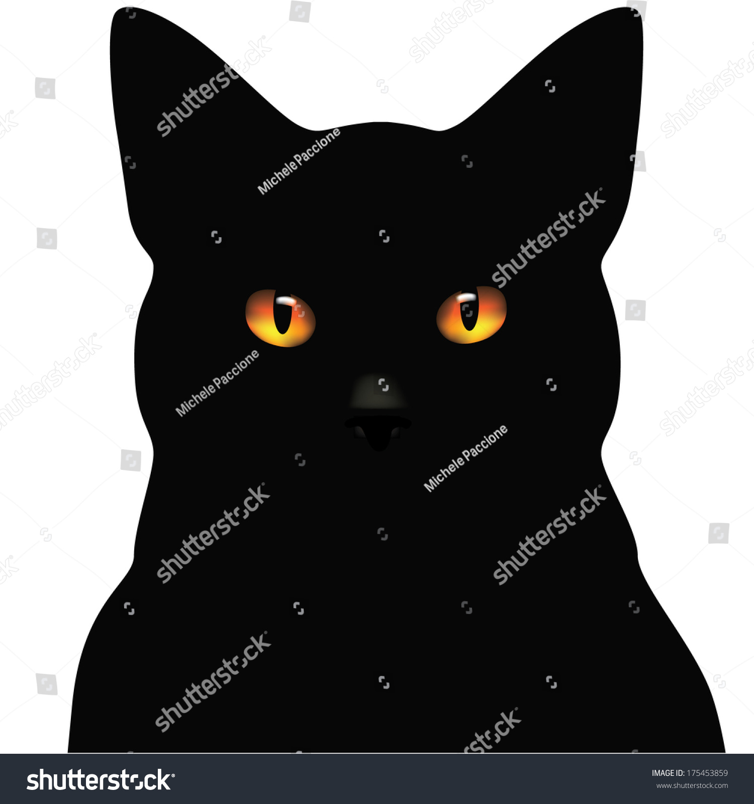 42,780 Black cat orange eyes Images, Stock Photos & Vectors | Shutterstock