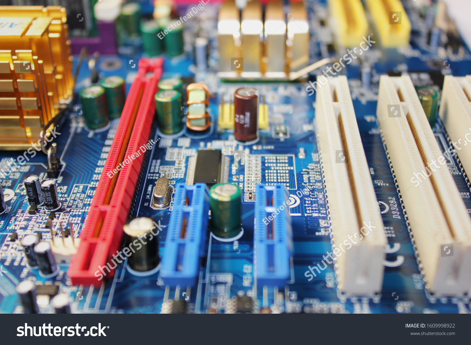 Closeup Electronic Circuit Board Pcb Printed Stock Photo 1609998922 Closeup Electronic Circuit Board Pcb Printed Stock Photo 1609998922