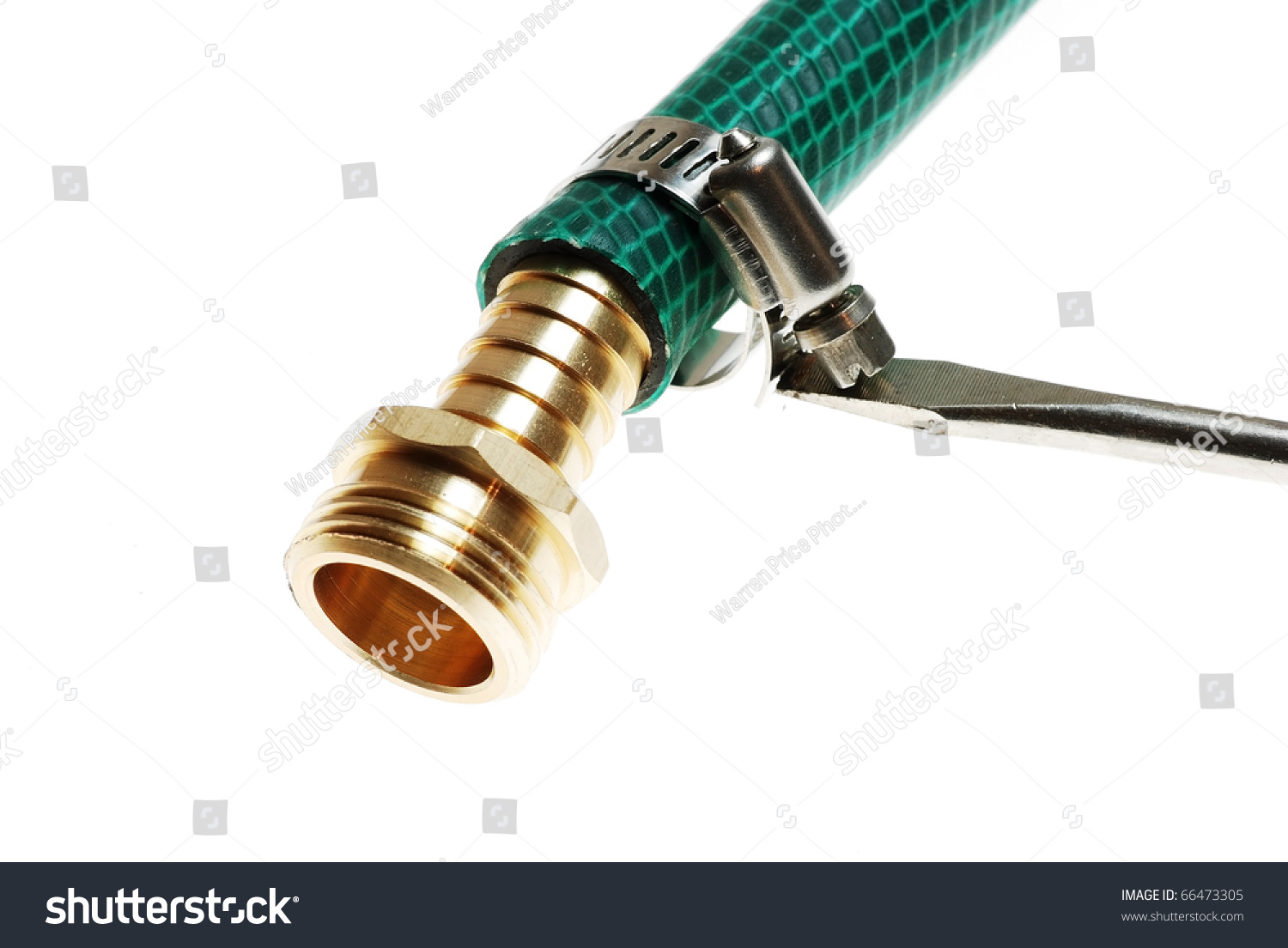 Closeup Garden Hose Repair Kit Installation Stock Photo 66473305 Closeup Garden Hose Repair Kit Installation Stock Photo 66473305