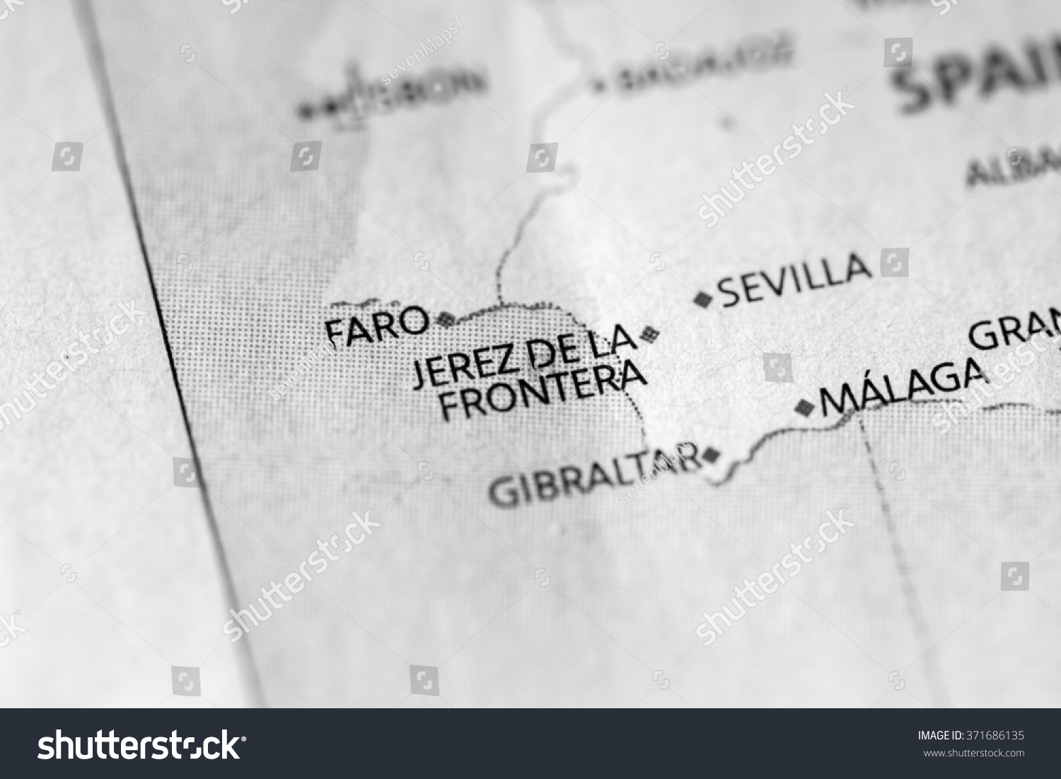 Closeup Jerez De La Frontera Spain Stock Photo Edit Now