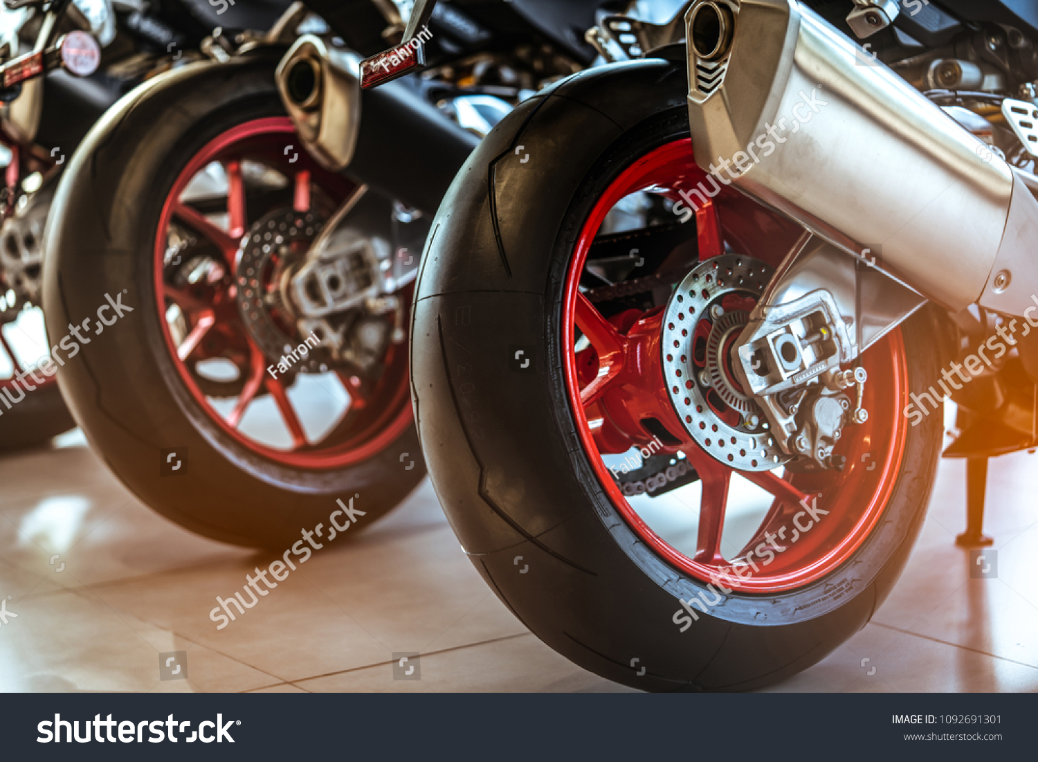 big wheel motorbike